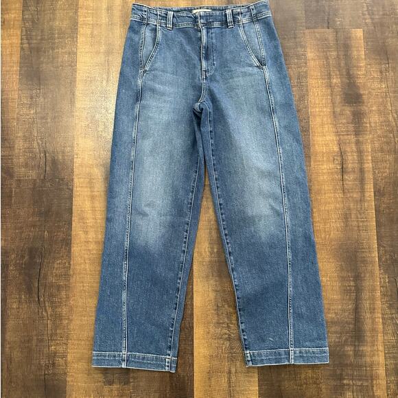 Madewell Denim - Madewell Tapered Denim Trousers Size 30